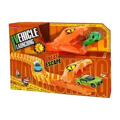 GENERICO - Juguete Pista Lanza Vehículos Serpiente Gran Escape Cm2294