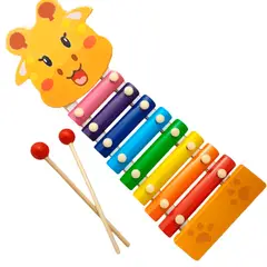 IKSA - Xilófono Didáctico Infantil De 8 Notas Musicales Para Niños