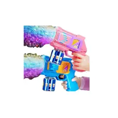 MAZUGI - Burbujero Pistola Con Luz Lanzador Burbujas Juguete