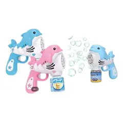 MAZUGI - Burbuja Delfín Ráfaga Con Luces Led Burbujas