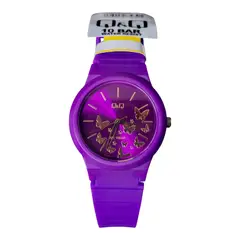 Q AND Q - Reloj Qyq Mujer V34a002vy Sumergible Original Certificado