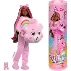 BARBIE - Muñeca Cutie Reveal Care Bears Osita Cariñosa Rosa