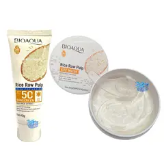 BIOAQUA - Parches Colágeno y Protector solar De Arroz