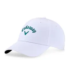 CALLAWAY - Gorra Liquid Metal Blanca con Verde_.