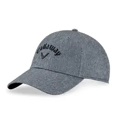 CALLAWAY - Gorra Liquid Metal Gris Oscuro con Negro_.