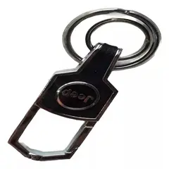 JEEP - Llavero Fino Auto Carro Vehículo Moto Zamak Símbolo