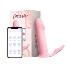 GENERICO - Vibrador Doble Estimulación Clítoris Punto G App Juguete Sexual