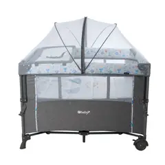 EBABY - Corral colecho NALA - EB751-1OH - GRIS AZUL