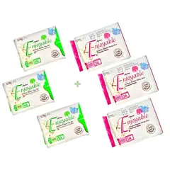 VARIOS - Toallas Sanitaria Turmalina y Protectores Diarios 30 Unid Hgw 2 Pak