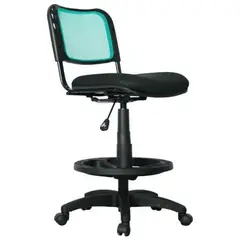 MUEBLESYA - Silla Isoceles Cajero Malla Base y Aro Nylon Sin Brazos