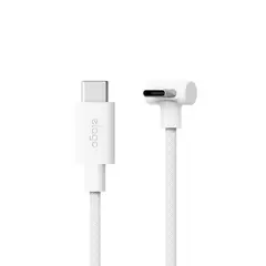 ELAGO - Cable Usb-C A Usb-C De 90 Grados 2 Metros Blanco