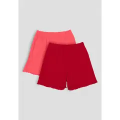 MARKETING PERSONAL - Short Paq X2 Niñas Infantil Bicolor Mp 105781