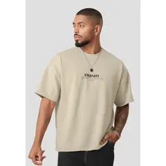 ATYPICAL - Camiseta Hombre Caqui 106146