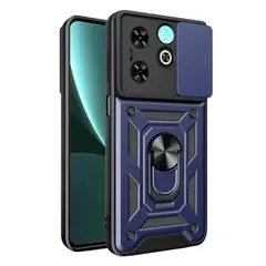 GENERICO - Funda Estuche Case Protector Slider Compatible Infinix Hot 40i Azul