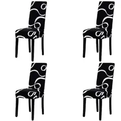 CHINA GLAZE - Protector Silla X 4 negro espiral