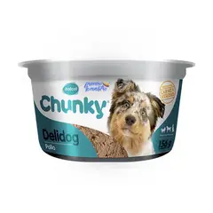 CHUNKY - Delidog Pote Trozos Pollo Perros 156G