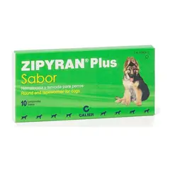 BOEHRINGER INGELHEIM - Zypiran Plus Antiparasitario Perros X10 Tabletas