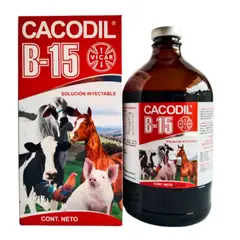 VICAR DE COLOMBIA SA - Cacodil B15 Solucion Inyectable x 25ml