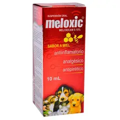 BOEHRINGER INGELHEIM - Meloxic Antiinflamatorio Suspension Oral Perros Gatos 10Ml