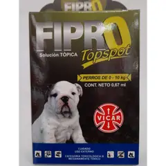 BOEHRINGER INGELHEIM - Fipro Top Spot Antipulgas 067Ml Perros 2 A 10Kg