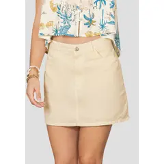 RUTTA - Falda Corta Mujer Beige 106894