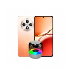 OPPO - Celular Reno 12 F 256GB 5G Naranja + Speaker