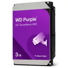 WESTERN DIGITAL - Disco Duro PC 3TB Purple DVR