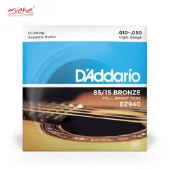 DADDARIO - CUERDAS EZ910 11-52 PARA GUITARRA ACÚSTICA