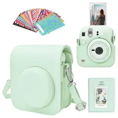 GENERICO - Combo Verde Instax Mini 12 Estuche + Álbum + Marcos