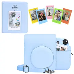 GENERICO - Combo Azul Instax Mini 12 Estuche + Álbum + Marcos