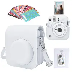 GENERICO - Combo Blanco Instax Mini 12 Estuche + Álbum + Marcos