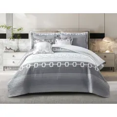 REALTEX - Colcha Real Tex Línea Europea Microfibra Estampada – 6037