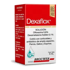 BOEHRINGER INGELHEIM - Dexaflox Gotas Ojos Infecciones Perros Gatos 5Ml