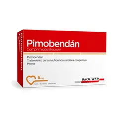 BOEHRINGER INGELHEIM - Pimobendan Insuficiencia Cardiaca Perros 5Mg Tabletas X20