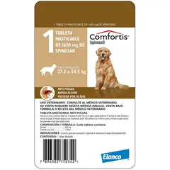 BOEHRINGER INGELHEIM - Comfortis Antipulgas Perros 273 A 545Kg Tabletas