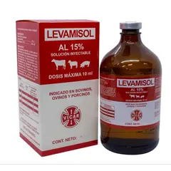 BOEHRINGER INGELHEIM - Antiparasitario Levamisol Inyectable 15% x100ml Vicar