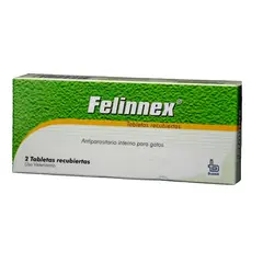 BOEHRINGER INGELHEIM - Felinnex Antiparasitario Interno Gatos Caja X2Tab