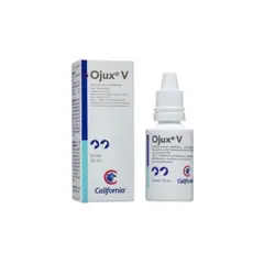 BOEHRINGER INGELHEIM - Ojux V Gotas Infecciones Oidos Ojos Perros Gatos 10Ml