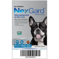 BOEHRINGER INGELHEIM - Nexgard Masticable Pulgas Garrapatas Perros 4.1 - 10Kg