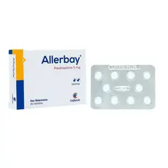 BOEHRINGER INGELHEIM - Allerbay x 5 Mg Antiinflamatorio y Antialergico x 30Tab