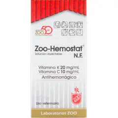 LABORATORIOS ZOO - Zoo Hemostat Nf Solucion Inyetable x20ml