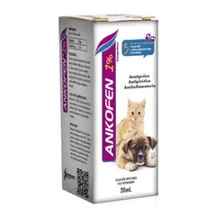 BOEHRINGER INGELHEIM - Ankofen 1 Antiinflamatorio Perros Gatos 20Ml Inyectable