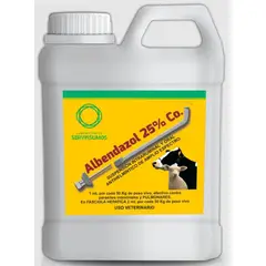 BOEHRINGER INGELHEIM - Antiparasitario Albendazol 25% Co x 200ml