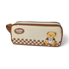 YOYOSO - CARTUCHERA DOBLE ZIPPER - TEDDY ISLAND 1
