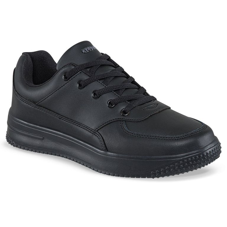 Imagen de Tenis Colegio Shopir Pro C Negro-Gris Niño y Niña