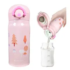 AMERICAN GENERICS - Termo Térmico Acero Antiderrame Infantil Para Bebes 350 Ml