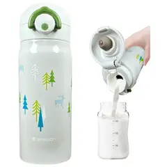 AMERICAN GENERICS - Termo Térmico Acero Antiderrame Infantil Para Bebes 350 Ml