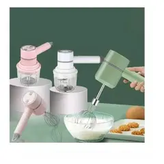 GENERICO - Batidora y procesadora de alimentos 2 en 1