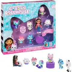 SPIN MASTER - Gabby's Dollhouse, Juego Set X 7 Figuras Deluxe