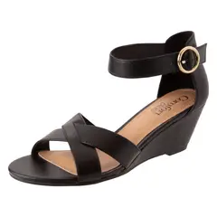 COMFORT PLUS - Zaparos De Cuña Prue Mid Para Mujer Payless Negro